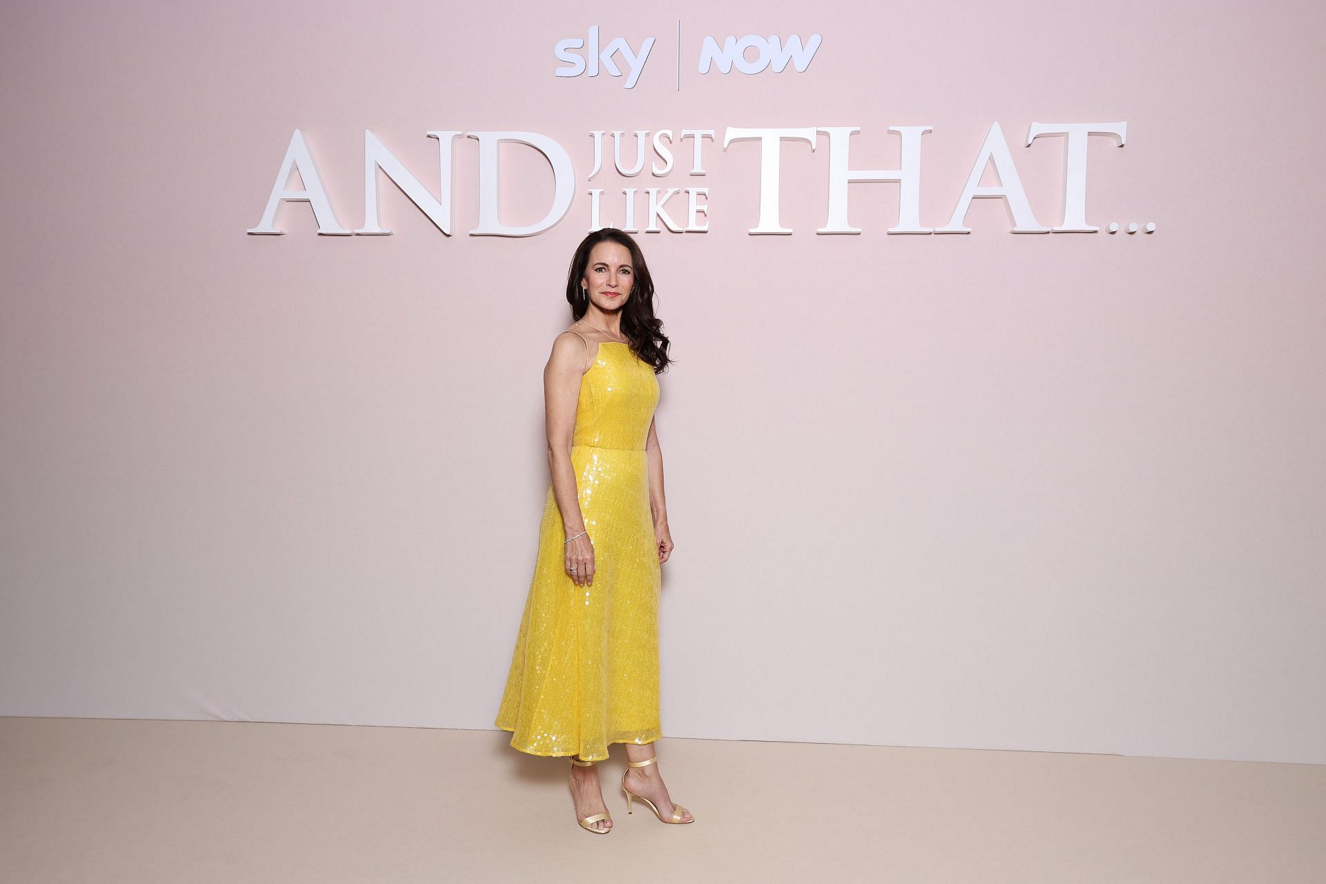 Kristin Davis attends the And Just Like That season 3 Photocall (Photo by Pascal Le Segretain/Getty Images)